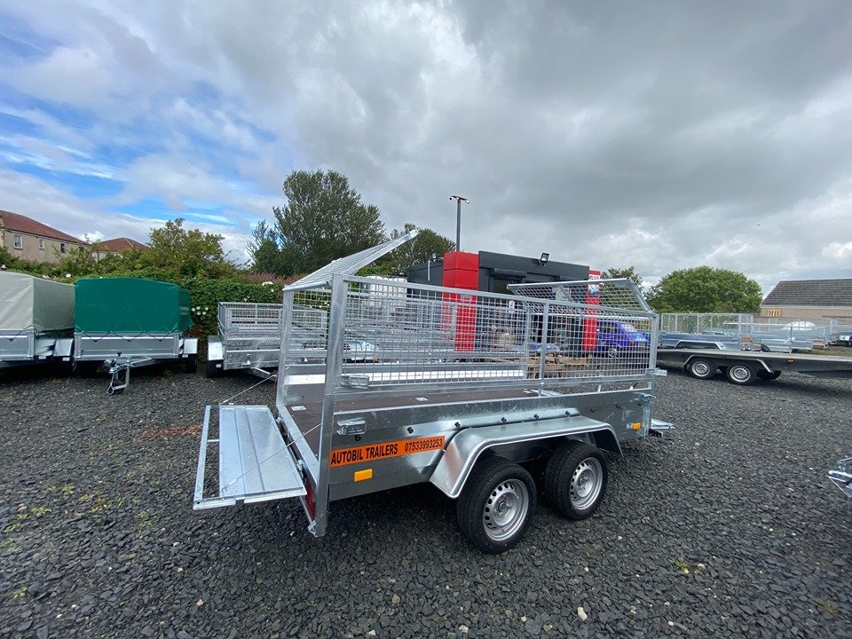 BC1325 TWIN AXLE MASTER NIEWIADOW TRAILER WITH 60CM MESH 1300KG - Image 8