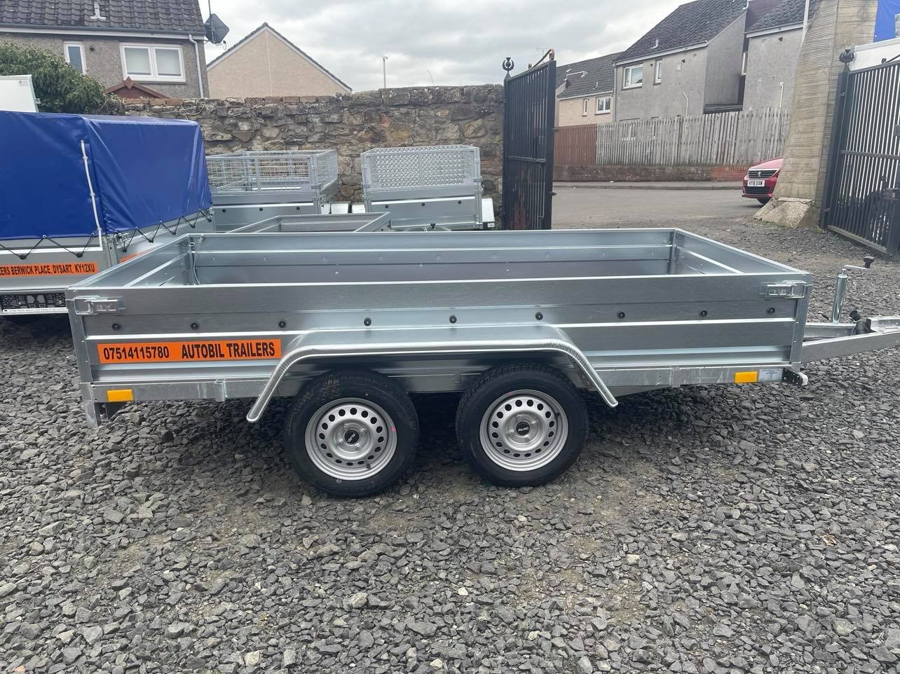B300 LIGHT TWIN AXLE BORO TRAILER FLAT 750KG - Image 3