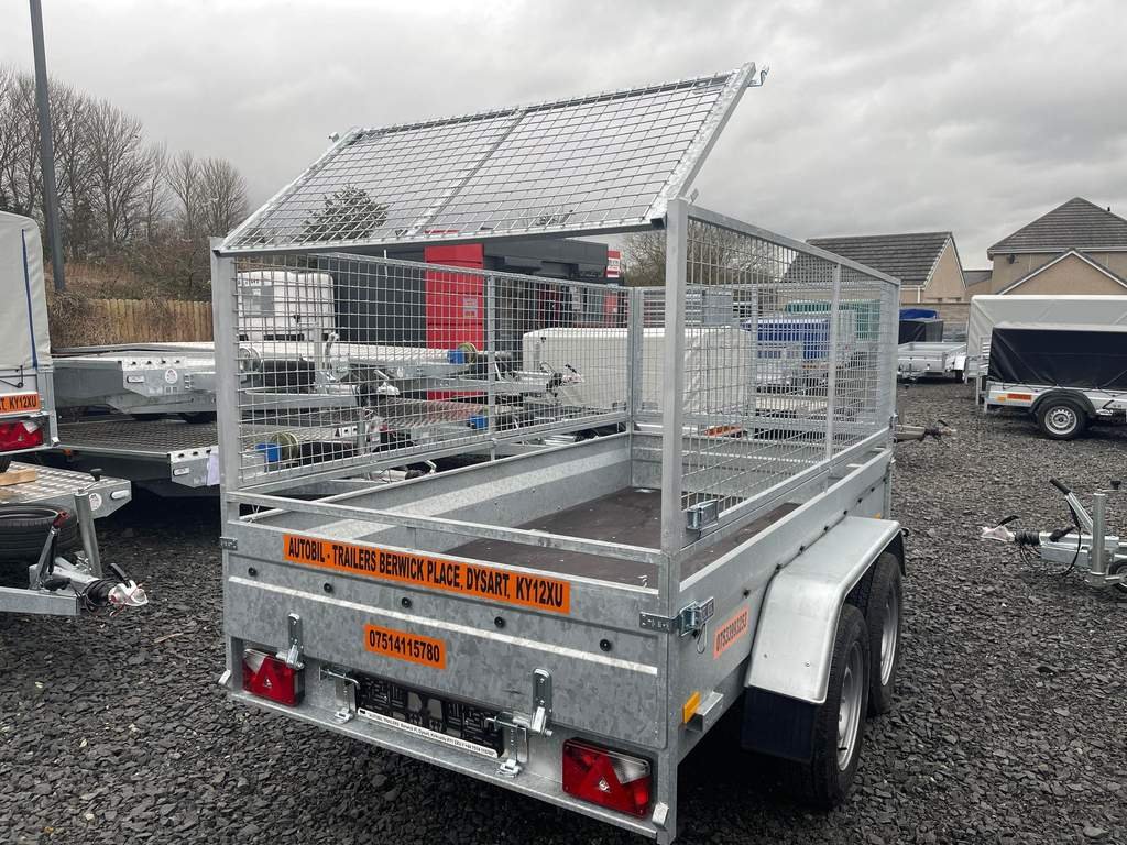 B300 DOUBLE AXLE MASTER BORO WITH 80CM MESH AND 250CM RAMPS 2700kg - Image 2