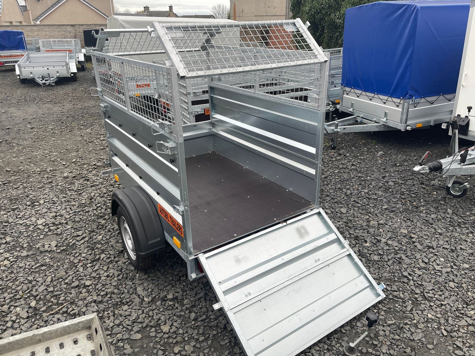 B162 DOUBLE BOARDSIDE TRAILER WITH 40CM MESH - Image 3