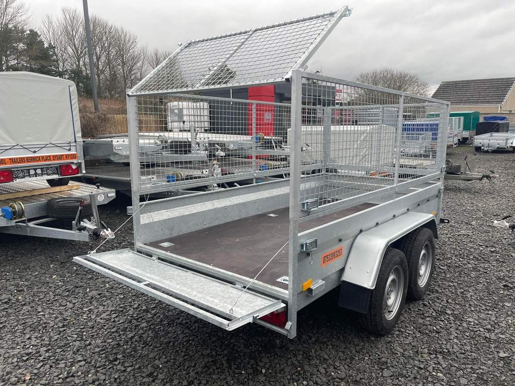 B300 DOUBLE AXLE MASTER BORO WITH 80CM MESH AND 250CM RAMPS 2700kg - Image 9