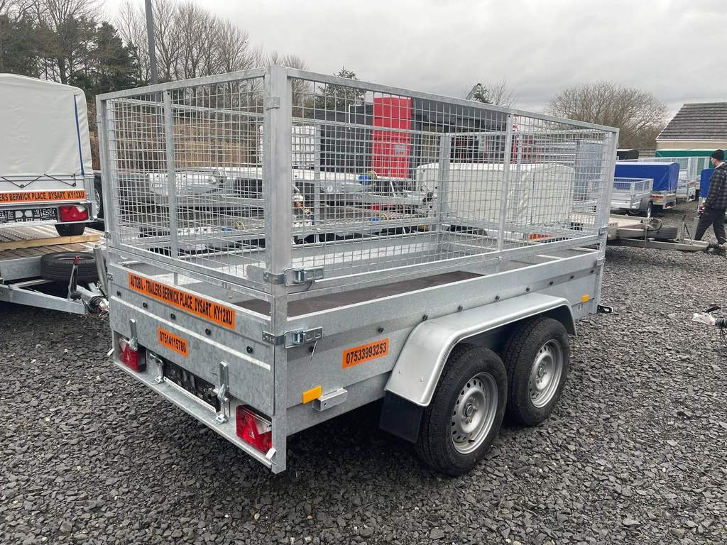 B300 DOUBLE AXLE MASTER BORO WITH 80CM MESH AND 250CM RAMPS 2700kg - Image 10