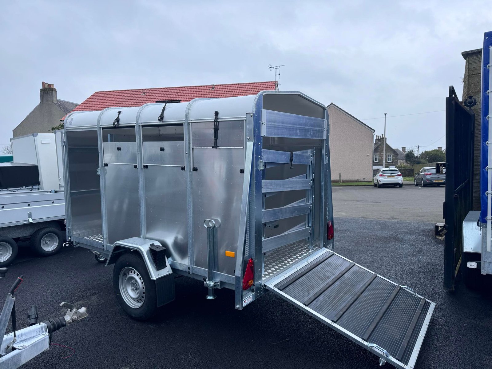Brand New Niewiadow VT1326H Single Axle Livestock/ Sheep Trailer 1300KG Braked