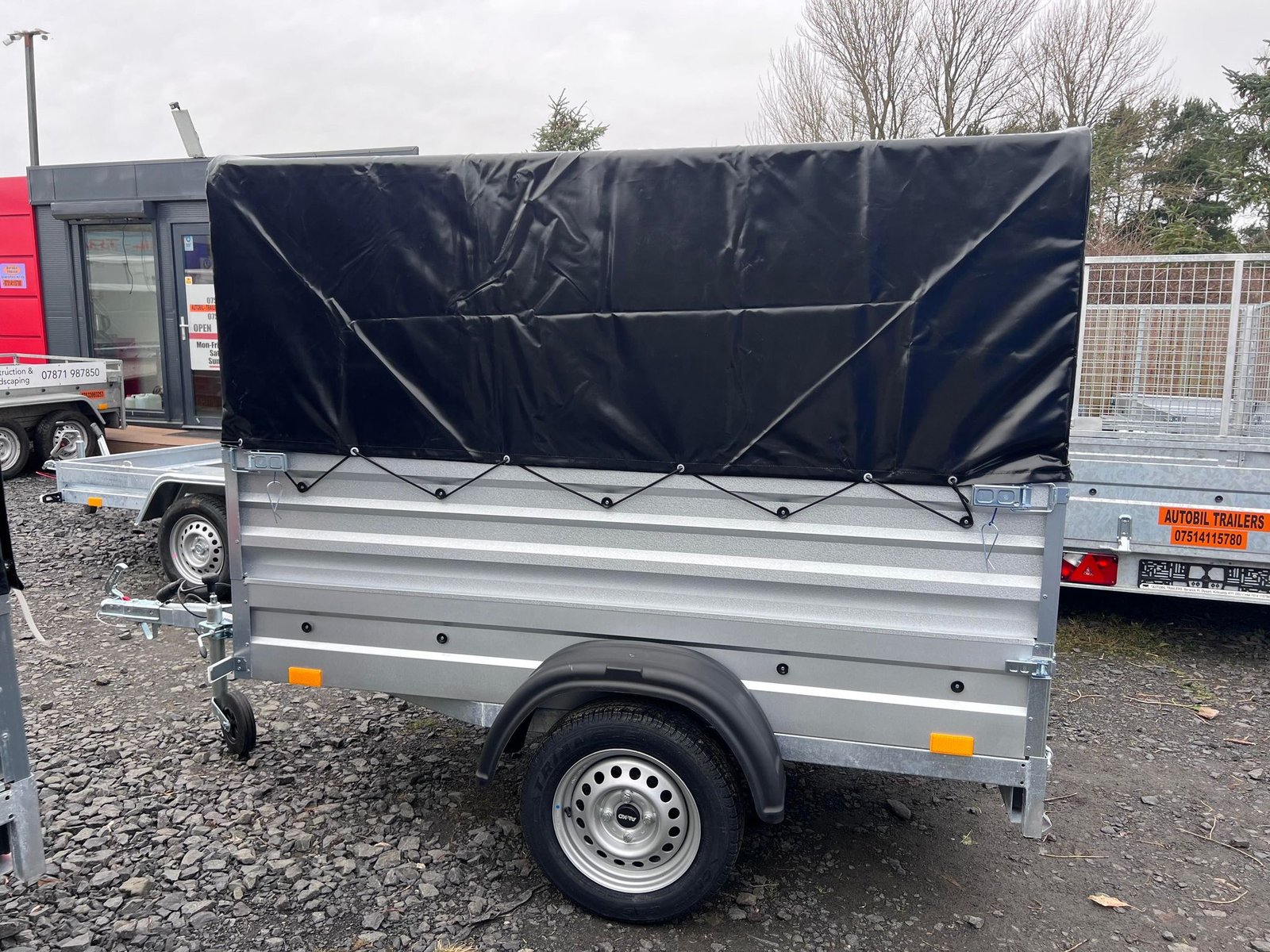 B202 double broadside with frame and 80cm cover