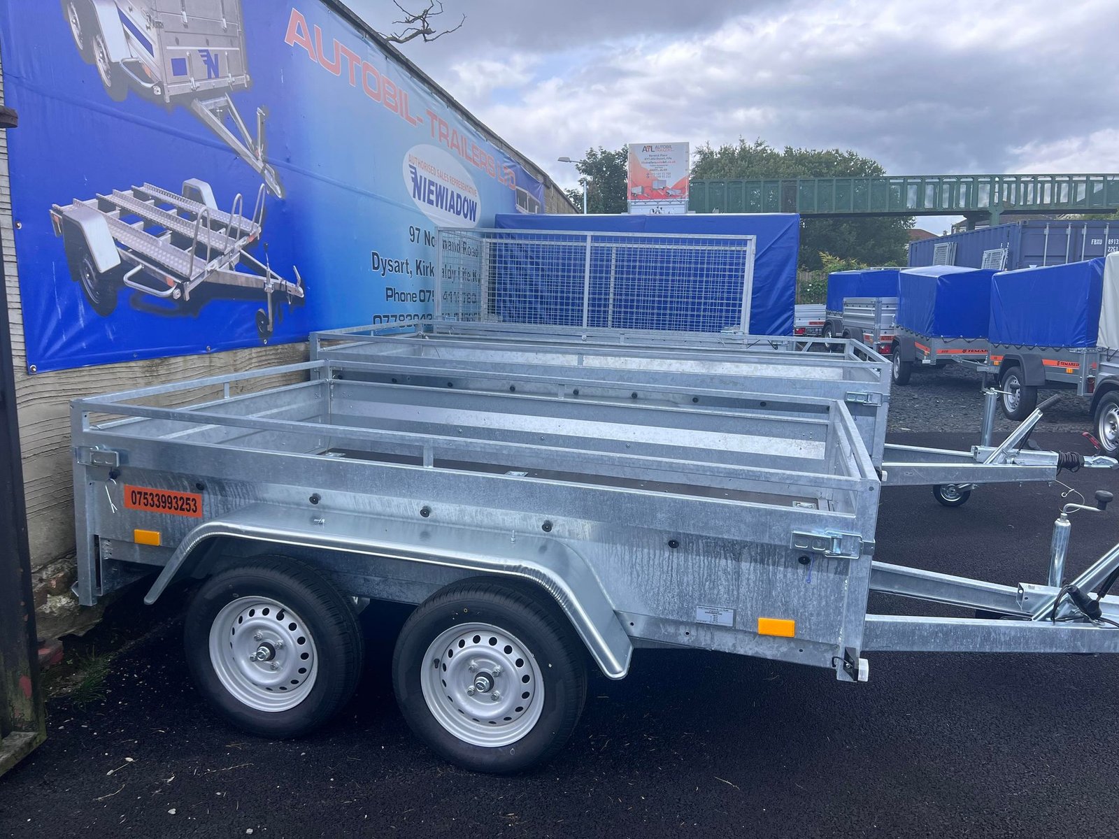 BC725 Twin Axle Flat Trailer 1300KG