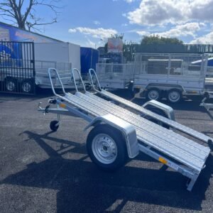 BRAND NEW 2M X 1.25M MOTORBIKE TRAILER 750KG