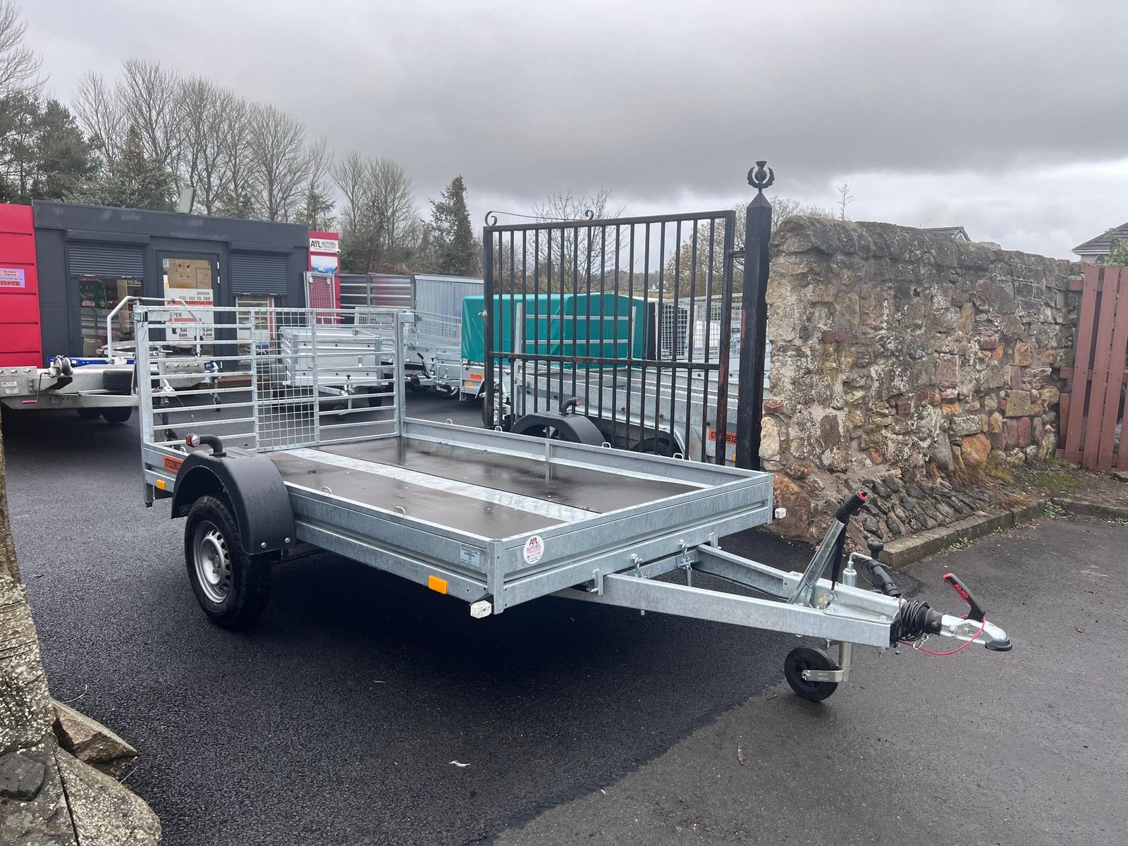 BRAND NEW NIEWIADOW SMART CAR TRANSPORTER/ QUAD TRAILER SINGLE AXLE BRAKED 1300KG