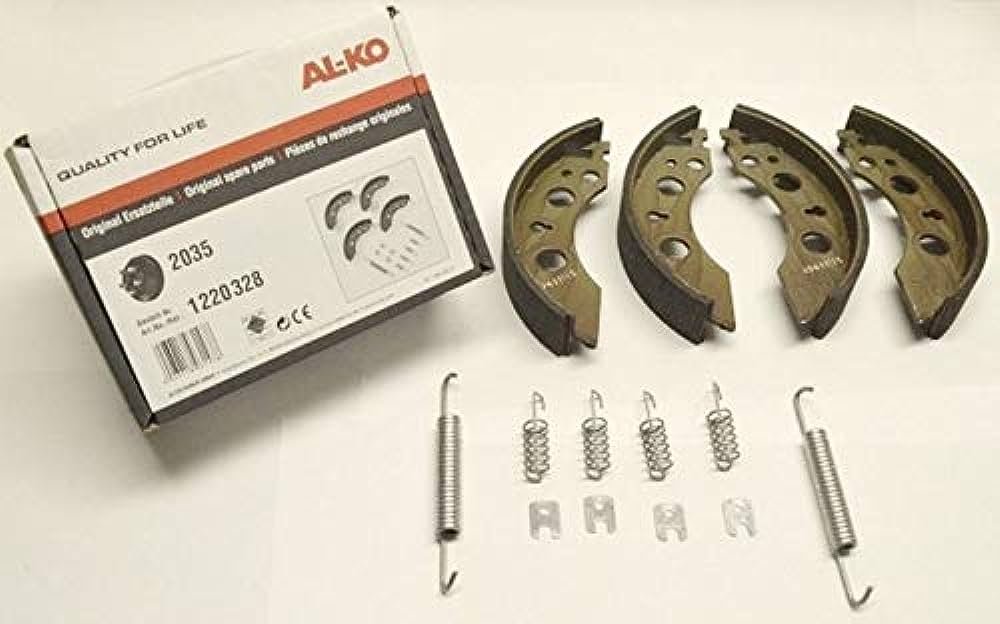 AL-KO DRUM BRAKE SHOE 2051 Part no.1213889 ALKO 200mm