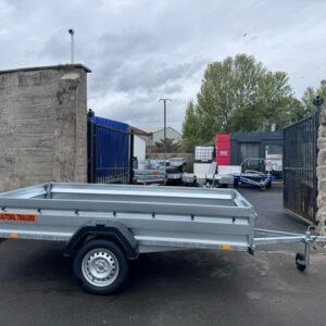 Zaslaw 265su (8,7ftx4,3ft) single axle tipping trailer