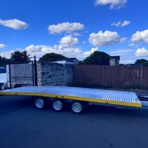 BRAND NEW 5.5M x 2.1M TRI AXLE NIEWIADÓW JUPITER BEAVERTAIL CAR TRANSPORTER