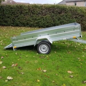 B235 Single Axle Flat