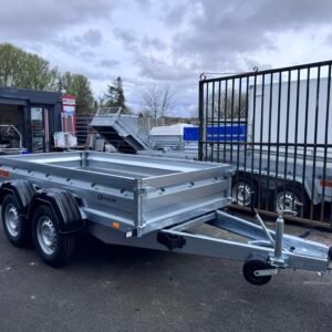 Zaslaw 265TH (8,7ftx4,3ft) twin axle braked trailer 2000KG