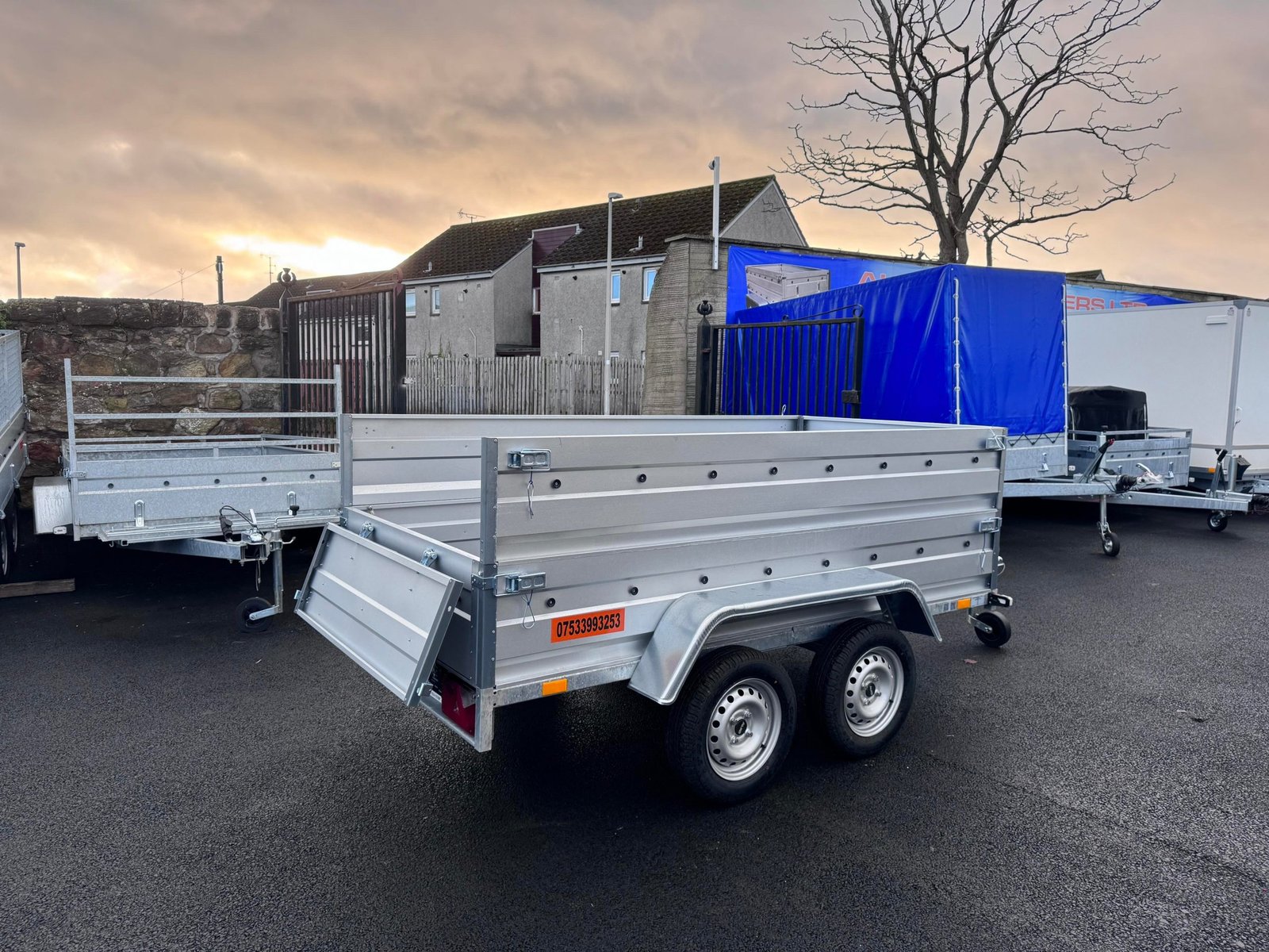 B265 TWIN AXLE DOUBLE BROADSIDE TRAILER - Image 9