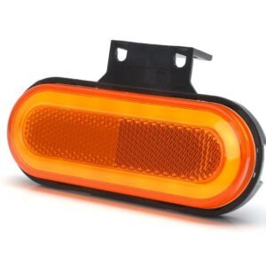FRISTOM FT-070 Z LED clearance lamp 12-36V, yellow with reflector
