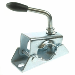 ALKO 48mm Jockey Wheel Clamp + Handle for Caravan or Trailer AL-KO Chassis